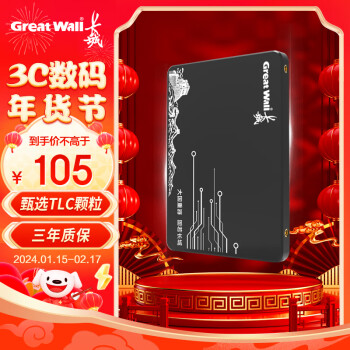 Great Wall 长城 240GB SSD固态硬盘 SATA3.0接口 读速520MB/S台式机/笔记本通用 GW520系列