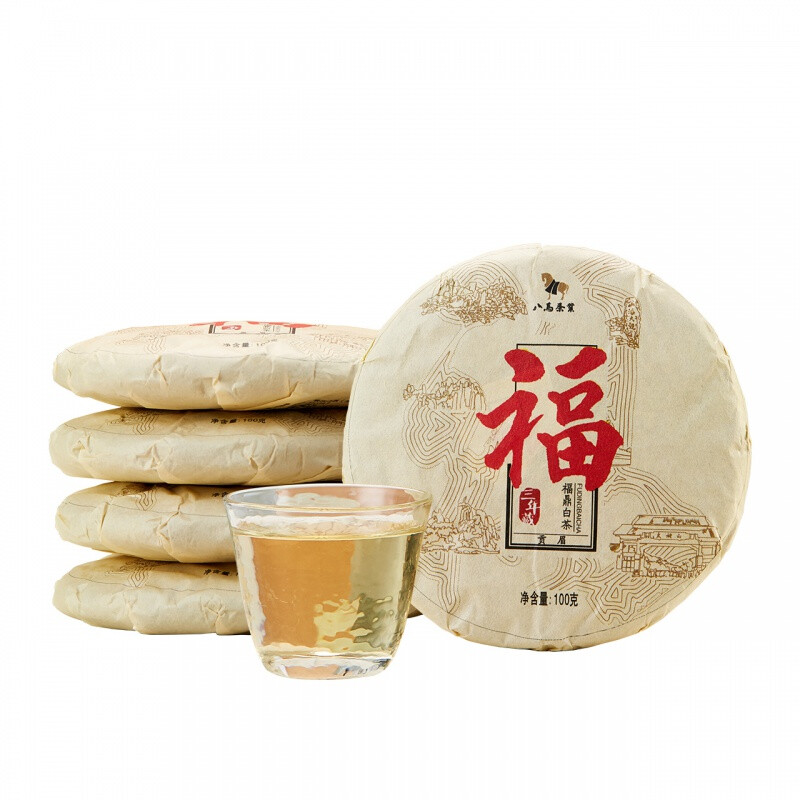 bamatea 八马茶业 三年藏 福鼎白茶 贡眉 100g 买一送一 26.5元（需买2件，需用券）