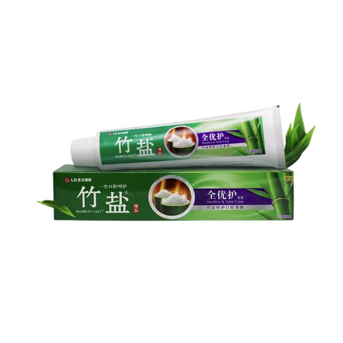 BAMBOO SALT 竹盐 需换购 BAMBOO SALT 竹盐 全优护牙膏 清新原味 220g 2.26元