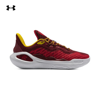 安德玛 UNDERARMOUR）库里CURRY 11 FIRE男女情侣运动篮球鞋3026618 红色600 42