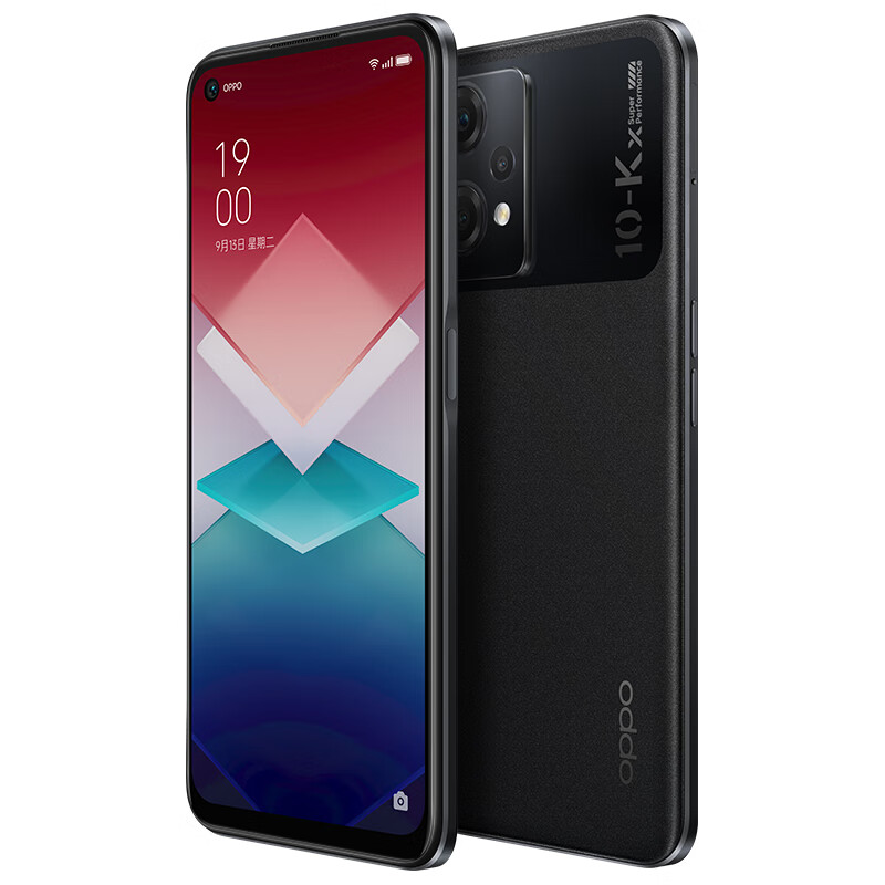 OPPO K10x 5G手机 12GB+256GB 极夜 券后1049元