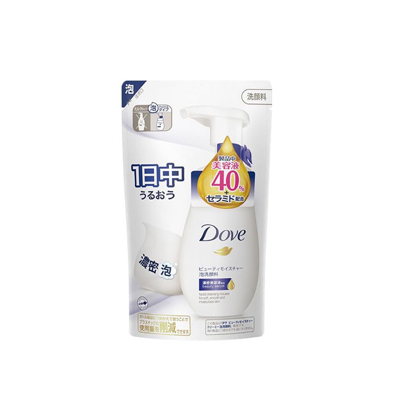 Dove 多芬 保湿水嫩洁面泡泡 补充装140ml 22.9元