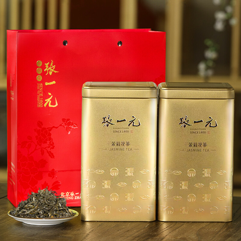 张一元 特级 茉莉花茶 200g 144.6元（需买2件，需用券）