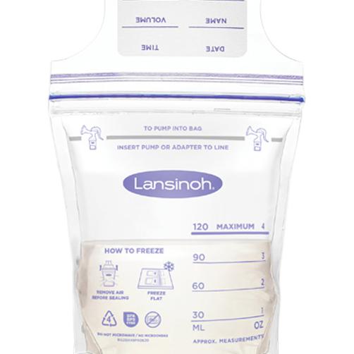 Lansinoh 兰思诺 1105772 母乳存储袋 120ml 100片 89元