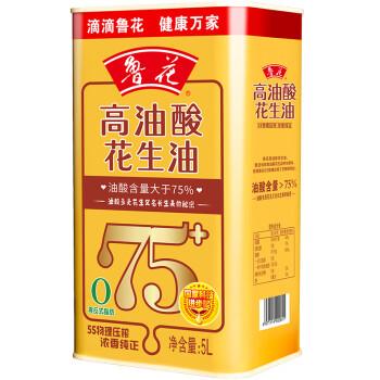 luhua 鲁花 高油酸花生油 5L