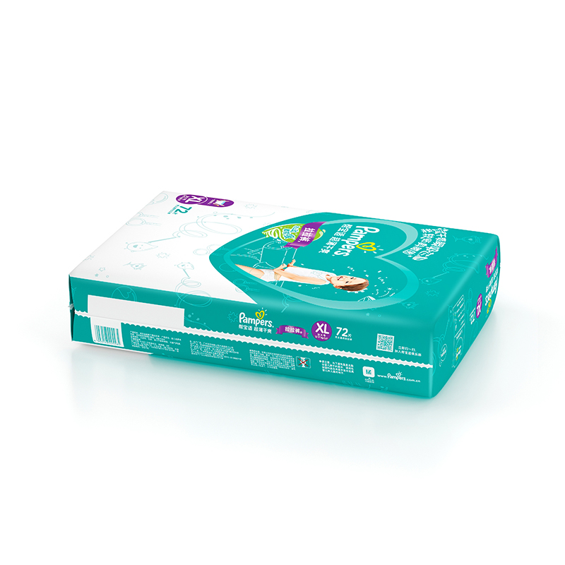 Pampers 帮宝适 绿帮系列 拉拉裤 XL72片 123.9元