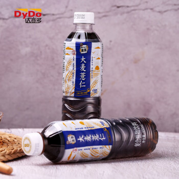 达亦多(DyDo)大麦薏仁茶饮料0糖0脂肪0卡复合植物饮料 450ml
