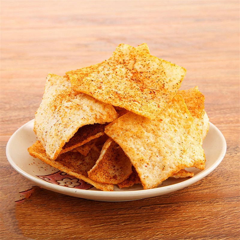 卧龙食品 卧龙锅巴 麻辣味 400g 券后4.01元