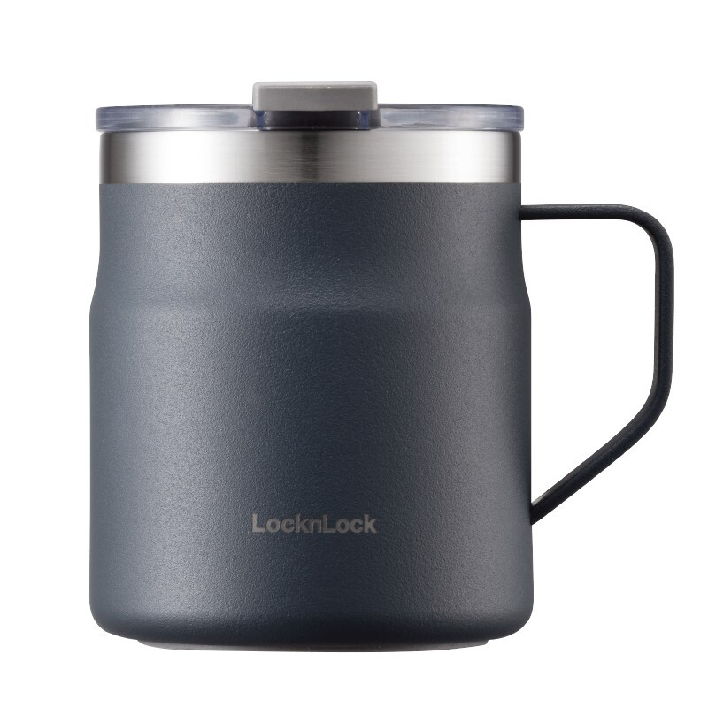 LOCK&LOCK LHC4218NVY 不锈钢保温杯 390ml 深蓝 券后55元