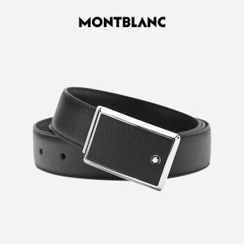 MONTBLANC 万宝龙 男士皮革板扣皮带 114421