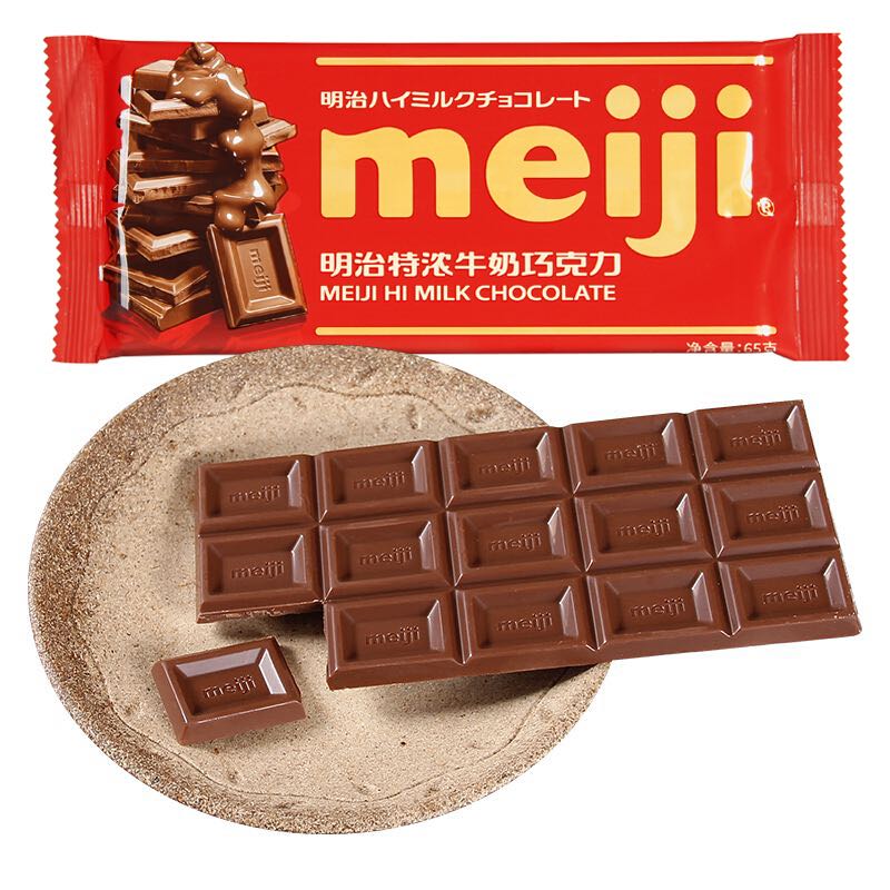 meiji 明治 特浓牛奶巧克力 65g 1元