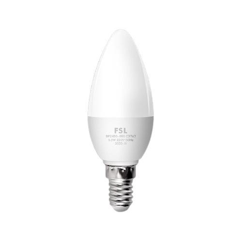 FSL 佛山照明 LED尖泡 E14螺口 5.5W 黄光 5支装 29.9元
