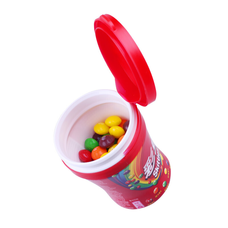 Skittles 彩虹 WRIGLEY 箭牌 彩虹糖 原果味 120g 9.9元
