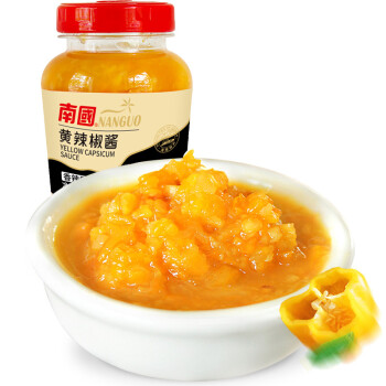 Nanguo 南国 黄灯笼辣椒酱拌饭面剁椒酱 香辣味135g/瓶 海南特产