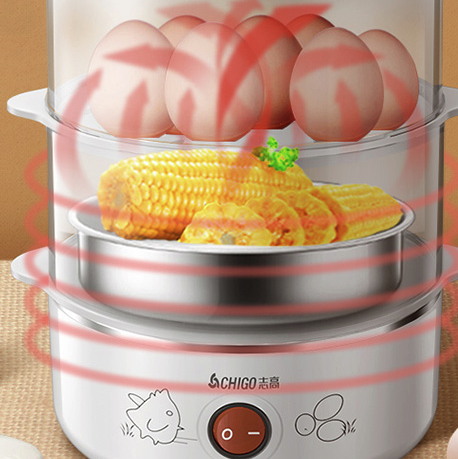 CHIGO 志高 ZDQ210 煮蛋器 双层 白色 39元