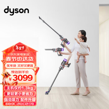 dyson 戴森 V10 Digital Slim 手持式吸尘器 铁镍色