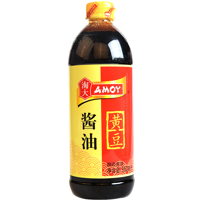 AMOY 淘大 黄豆酱油 550ml 券后1.51元