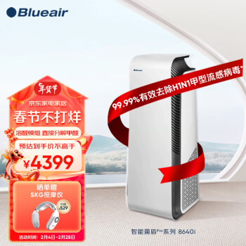 Blueair 布鲁雅尔 空气净化器 除甲醛雾霾颗粒物除过敏源 7重净化家装污染直接分解甲醛