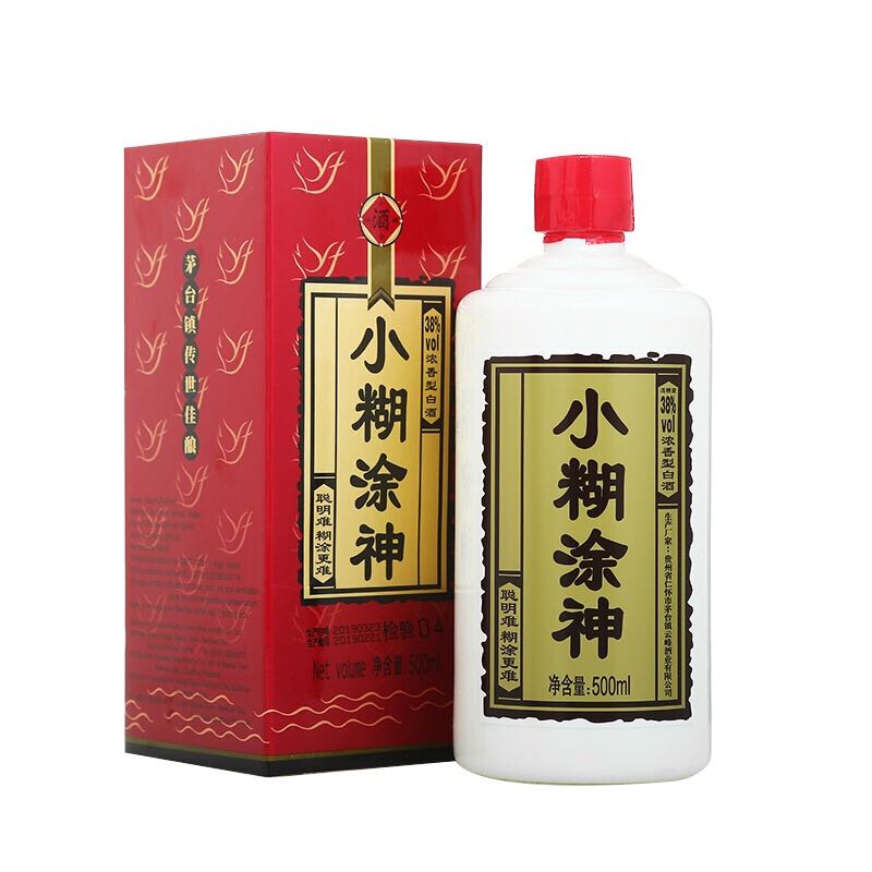 小糊涂仙 经典系列 小糊涂神 38%vol 浓香型白酒 500ml 单瓶装 68.64元