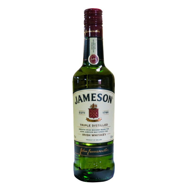 Jameson 尊美醇 爱尔兰 单一麦芽威士忌 40%vol 500ml 77元