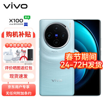 vivo X100 12GB+256GB 星迹蓝 蓝晶×天玑9300 蔡司超级长焦