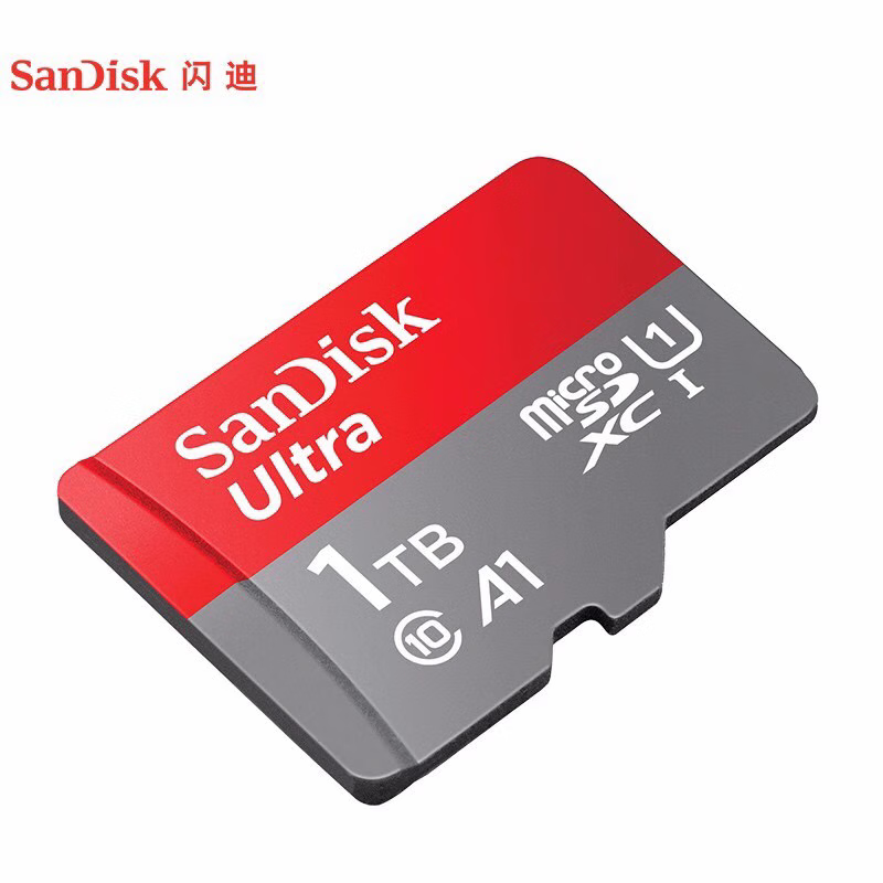 SanDisk 闪迪 TF内存卡 手机存储卡 航拍相机存储盘高速读取容量U1 C10 SD卡A1 TF卡至尊高速 128GB 69元