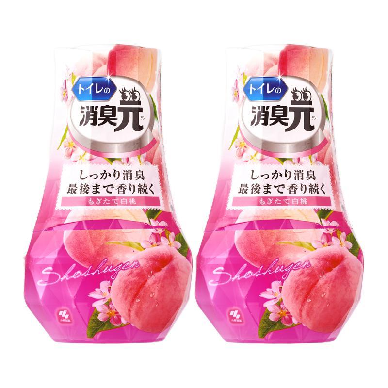 小林制药 厕所用消臭元 400ml 白桃香 17.1元