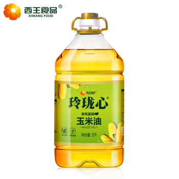 XIWANG 西王 食用油 玲珑心玉米油5L 非转基因 物理压榨