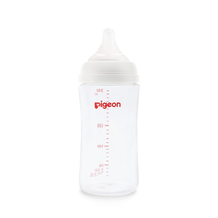 Pigeon 贝亲 自然实感第3代PRO系列 AA188 玻璃奶瓶 240ml L 6月+ 116.28元