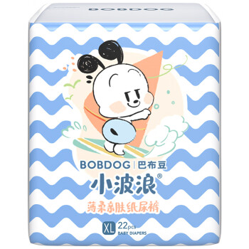 BoBDoG 巴布豆 小波浪 纸尿裤 XL66片