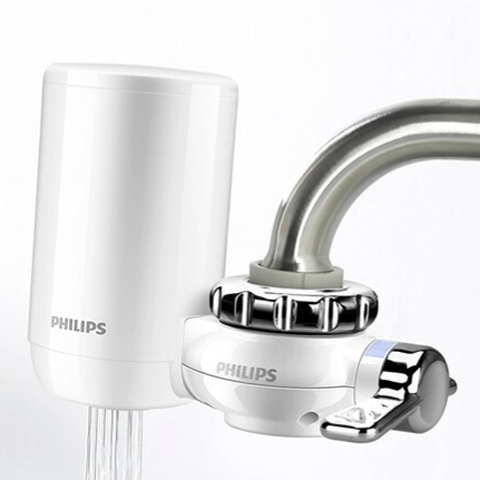 PHILIPS 飞利浦 WP3811 厨房自来水过滤器 白色 券后349元