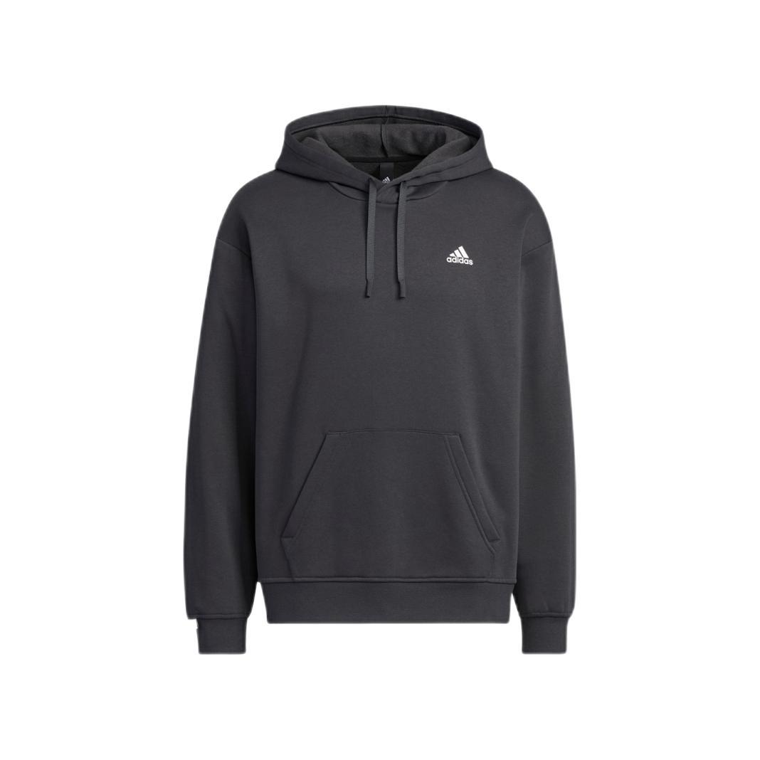 adidas 阿迪达斯 Label Hoodie 中性运动卫衣 IB2731 碳黑 L 144.41元（需凑单，实付共198元，需用券）