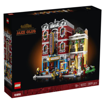 LEGO 乐高 积木 ICONS 街景系列拼装玩具成人礼物10312爵士乐俱乐