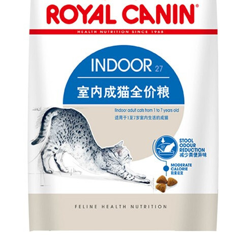 ROYAL CANIN 皇家 养宠卡用户专享：ROYAL CANIN 皇家 I27室内成猫猫粮 2kg 券后73.19元
