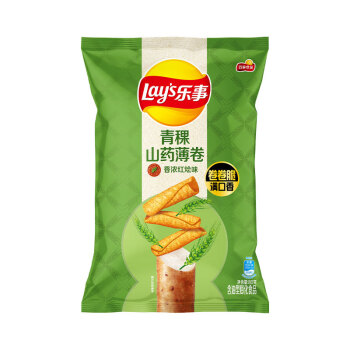 Lay's 乐事 青稞山药薄卷 香浓红烩味 80g