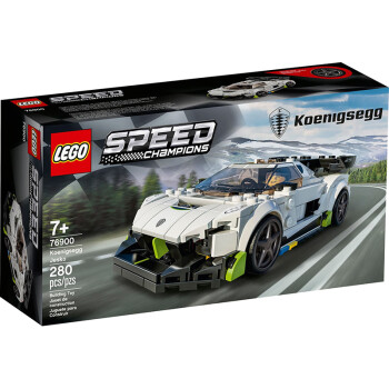 京东百亿补贴：LEGO 乐高 Speed超级赛车系列 76900 柯尼赛格 Jesko