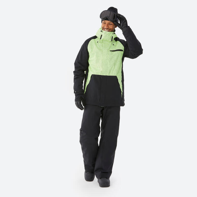DECATHLON 迪卡侬 滑雪滑雪服单板男防水防风保暖装备SNB100黄色L. 4964341 399.9元