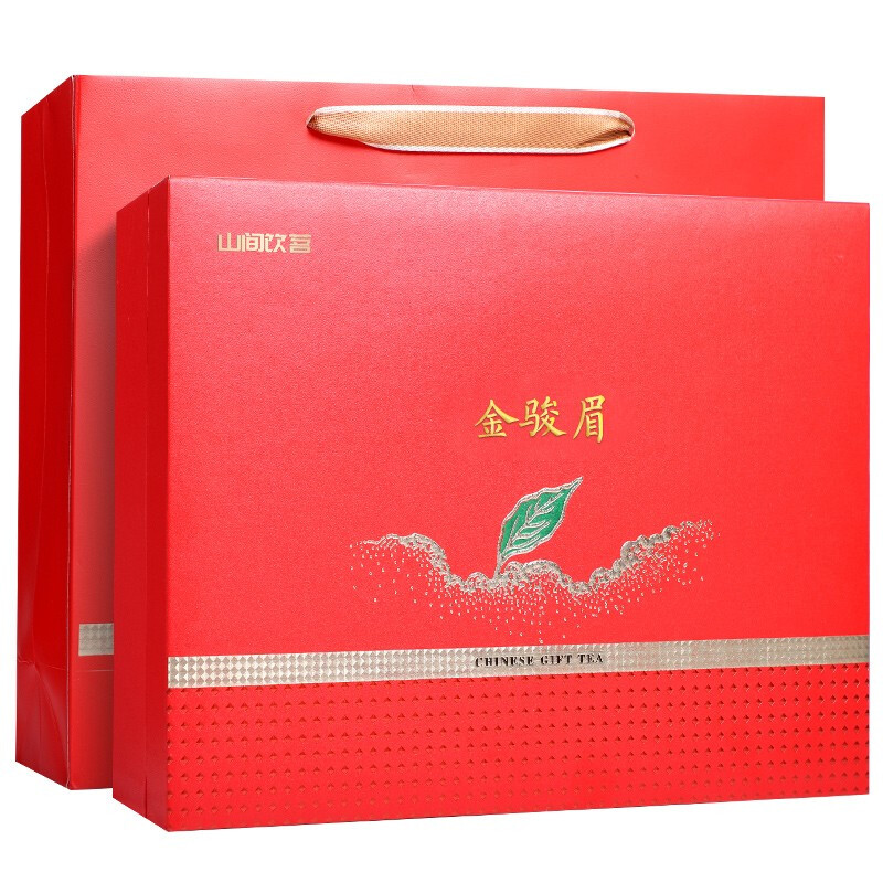 山间饮茗 特级 金骏眉 250g 礼盒装 券后55元