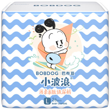 BoBDoG 巴布豆 小波浪 纸尿裤L78片