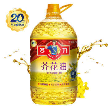 MIGHTY 多力 芥花油 5L