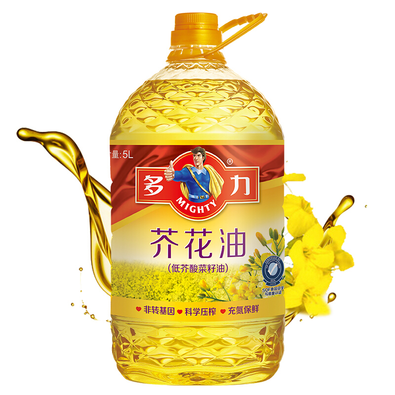 MIGHTY 多力 芥花油 5L 70.41元