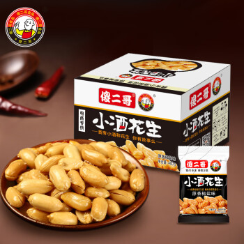 傻二哥 小酒花生 原香椒盐味 400g