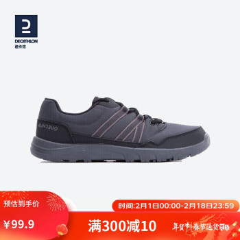 DECATHLON 迪卡侬 NH100 男子徒步鞋 8554578 深灰色 42