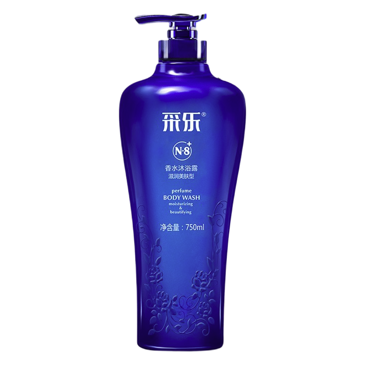 CAILE 采乐 滋润美肤型N8香水沐浴露 750ml 券后4.41元