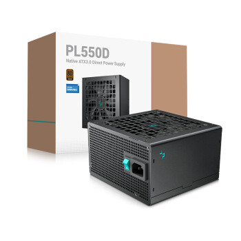 九州风神 额定550W PL550D铜牌ATX3.0电脑电源（主动PFC/电路保护/双显卡供电/5年保障）