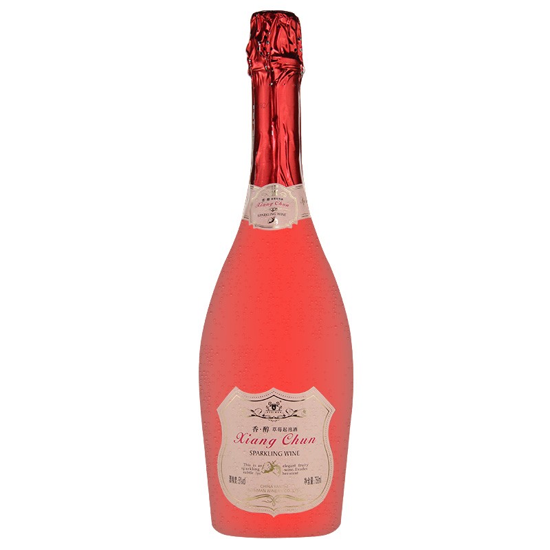 AOSIMAN 奥斯曼 红酒搭建香槟塔用酒起泡酒气泡酒甜酒果酒4种口味可选 草莓味750ml 4.9元