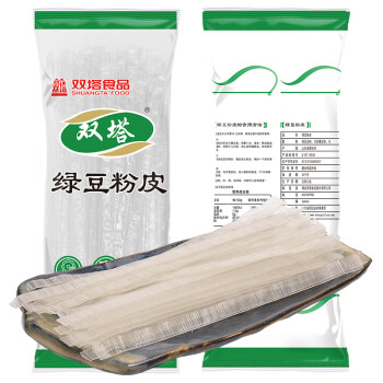 双塔粉条粉丝宽粉皮200g粉丝宽粉条绿豆粉皮火锅烧烤食材南北干货