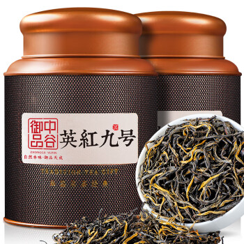 移动端、京东百亿补贴：中谷御品 茶叶红茶 英红九号 特级英德红茶浓香型浓香耐泡年货茶叶礼盒300g