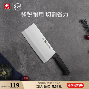 ZWILLING 双立人 德国双立人切菜刀单刀 Enjoy38819-180-722