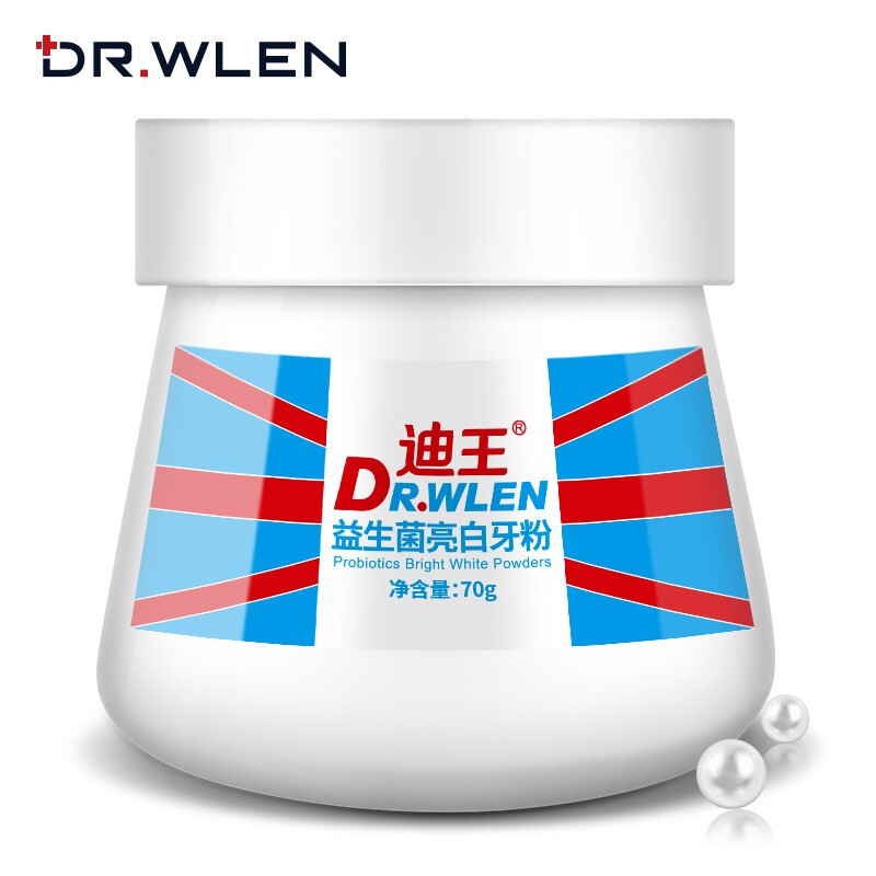 Dr.wlen 迪王 英国DR.WLEN迪王洗牙粉70g 39.2元